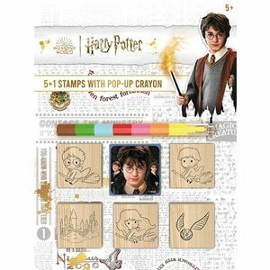 HARRY POTTER HARRY POTTER 5+1 bélyegző zsírkrétával, mix, méret kép