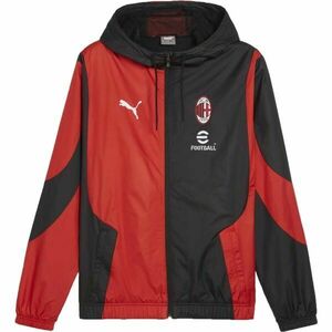 Puma AC MILAN PREMATCH WOVEN JACKET Férfi kabát, fekete, méret kép