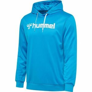 Hummel LOGO HOODIE Férfi pulóver, világoskék, méret kép