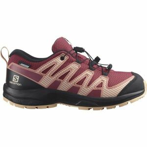 Salomon XA PRO V8 CSWP J Gyerek outdoor cipő, bordó, méret kép