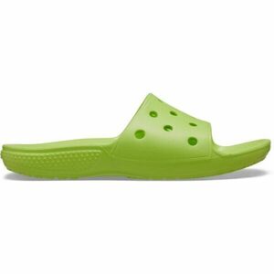 Crocs CLASSIC CROCS SLIDE K Gyerek papucs, zöld, méret 33/34 kép