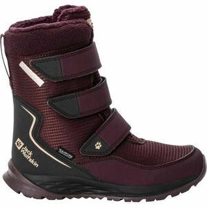 Jack Wolfskin POLAR BOOT TEXAPORE HIGH VC K Gyerek téli cipő, bordó, méret kép