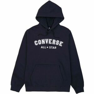 Converse CLASSIC FIT ALL STAR SINGLE SCREEN PRINT HOODIE BB Uniszex pulóver, fekete, méret kép