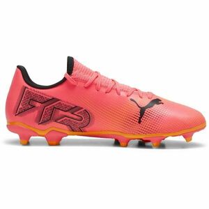 Puma FUTURE 7 PLAY FG/AG Férfi futballcipő, narancssárga, méret 46 kép