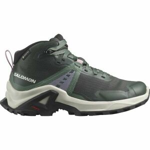 Salomon X RAISE MID GTX J Gyerekcipő, sötétzöld, méret kép