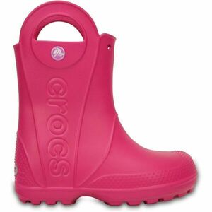 Crocs HANDLE IT RAIN BOOT KIDS Gyerek gumicsizma, rózsaszín, méret 30/31 kép