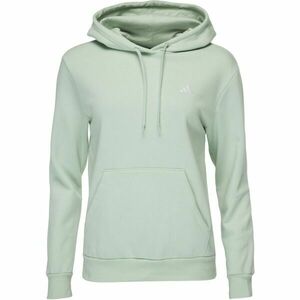 adidas PERFOMANCE FLEECE HOODIE Női pulóver, világoszöld, méret kép