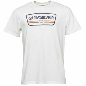 Quiksilver RANGE LIFE FRONT SS Férfi póló, fehér, méret kép