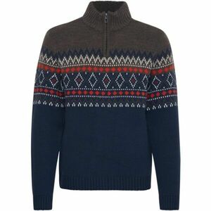 BLEND PULLOVER Férfi pulóver, sötétkék, méret kép