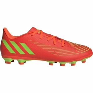 adidas PREDATOR EDGE.4 FXG Férfi focicipő, piros, méret 42 2/3 kép