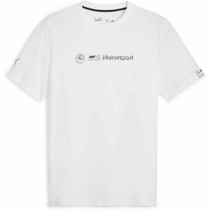 Puma BMW M MOTORSPORT LOGO TEE+ Férfi póló, fehér, méret kép