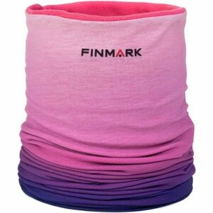 Finmark FSW-238 Női multifunkcionális kendő fleece béléssel, rózsaszín, méret kép