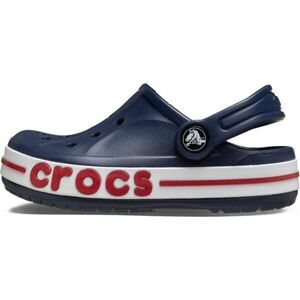 Crocs BAYABAND CLOG K Gyerek papucs, sötétkék, méret 33/34 kép