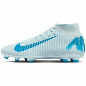 Nike MERCURIAL SUPERFLY 10 CLUB FG/MG Férfi futballcipő, világoskék, méret 47.5 kép