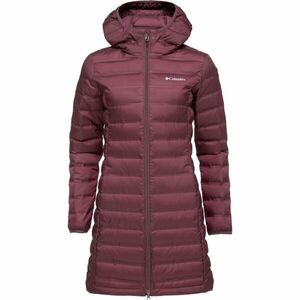 Columbia LAKE 22 II DOWN LONG HOODED JACKET Női télikabát, bordó, méret kép