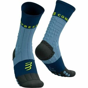 Compressport PRO RACING SOCKS WINTER TRAIL Téli futózokni, világoskék, méret kép