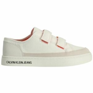 Calvin Klein CLASSIC CUPSOLE VELCRO SOFTNY Férfi szabadidőcipő, fehér, méret kép