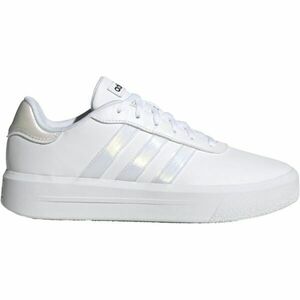 adidas COURT PLATFORM CLN Női szabadidőcipő, fehér, méret 40 2/3 kép