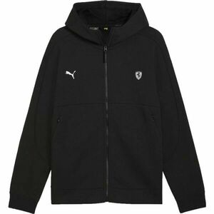 Puma FERRARI STYLE SWEAT JACKET Férfi pulóver, fekete, méret kép