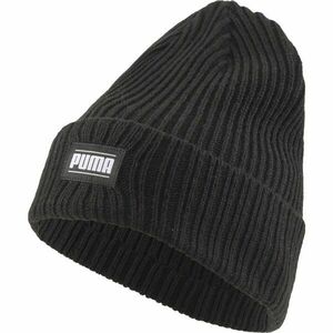 Puma CLASSIC CUFF BEANIE Férfi kötött sapka, fekete, méret kép