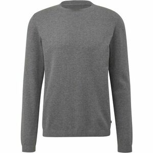 s.Oliver QS KNITTED PULLOVER NOOS Férfi pulóver, szürke, méret kép