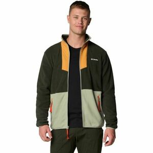 Columbia SEQUOIA GROVE FULL ZIP FLEECE Férfi fleece pulóver, sötétzöld, méret kép