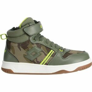 Lotto ROCKET AMF MID CAMO CL SL Gyerek bokaszárú cipő, khaki, méret kép