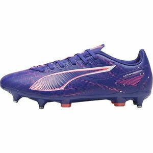 Puma ULTRA 5 PLAY MXSG Férfi stoplis focicipő, lila, méret 44 kép