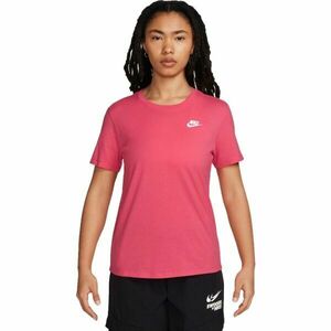 Nike NSW TEE CLUB Női póló, rózsaszín, méret kép