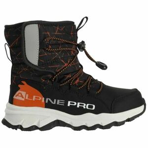 ALPINE PRO ELPOCO Gyerek téli cipő, fekete, méret kép