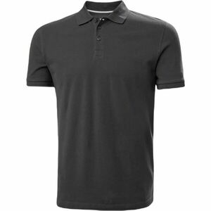 Helly Hansen CREW POLO Férfi póló, sötétszürke, méret kép