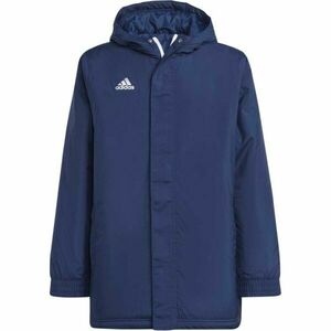 adidas ENTRADA 22 STADIUM JACKET Junior futball kabát, sötétkék, méret kép