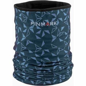 Finmark MULTIFUNCTIONAL SCARF WITH FLEECE Multifunkcionális kendő, sötétkék, méret kép