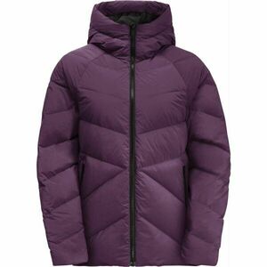 Jack Wolfskin MARIENPLATZ W Női tollkabát, bordó, méret kép