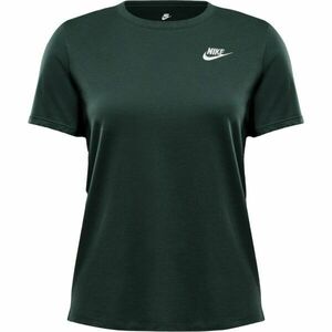 Nike NSW TEE CLUB Női póló, sötétzöld, méret kép