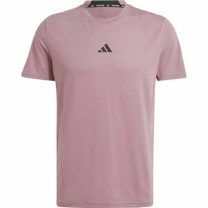 adidas DESIGNED FOR TRAINING WORKOUT TEE Férfi póló, rózsaszín, méret kép