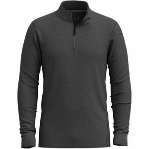 Smartwool CLASSIC A-S MERINO BL 1/4 ZIP Férfi aláöltözet, sötétszürke, méret kép