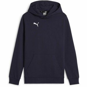 Puma TEAMGOAL CASUALS HOODY JR Gyerek pulóver, sötétkék, méret kép