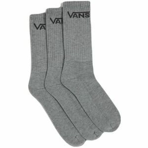 Vans CLASSIC CREW 3PK Férfi zokni, szürke, méret kép