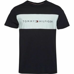 Tommy Hilfiger BLOCK LOGO SS Férfi póló, sötétkék, méret kép