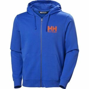 Helly Hansen HH LOGO FULL ZIP HOODIE Férfi pulóver, kék, méret kép