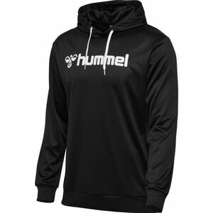 Hummel LOGO HOODIE Férfi pulóver, fekete, méret kép