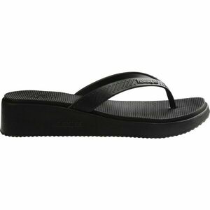 HAVAIANAS HIGH PLATFORM Női strandpapucs, fekete, méret 40 kép