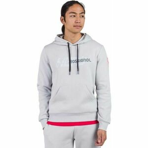 Rossignol HERO HOODIE Férfi pulóver, szürke, méret kép