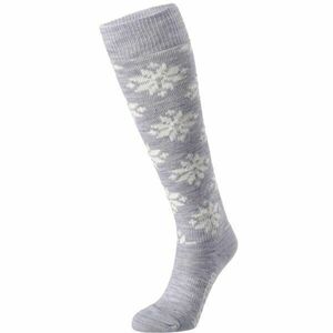 KARI TRAA ROSE WOOL SKI SOCKS Női térdzokni síeléshez, szürke, méret kép