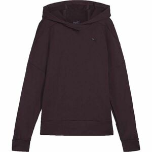 Puma CLOUDSPUN HOODIE Női pulóver sportoláshoz, bordó, méret kép