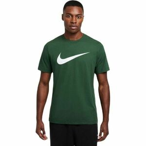 Nike NSW TEE ICON SWOOSH Férfi póló, sötétzöld, méret kép