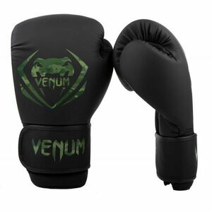 Venum CONTENDER BOXING GLOVES Bokszkesztyű, fekete, méret kép