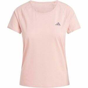 adidas ADIZERO RUNNING T-SHIRT Női póló futáshoz, rózsaszín, méret kép