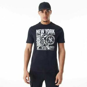 New Era NEW YORK YANKEES MLB DISTRESSED Férfi póló, fekete, méret kép